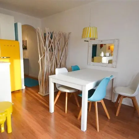 Yellow Submarine On The Seafront Silveira (Lisbon)