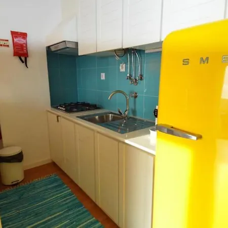 Yellow Submarine On The Seafront *