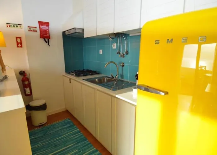 Yellow Submarine On The Seafront *